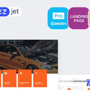 Engirem Car Repair Elementor Template
