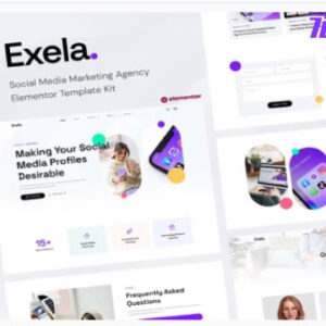 Exela Elementor Template Kit