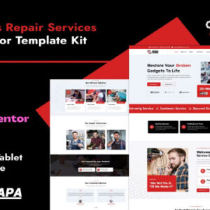Fixio Elementor Template Kit