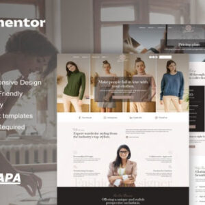 Glamourista Elementor Template Kit