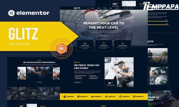 Glitz Elementor Template Kit