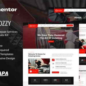 Glozzy Elementor Template Kit