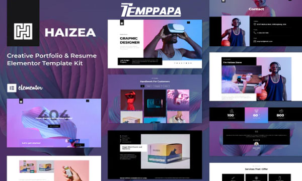 Haizea Elementor Template Kit