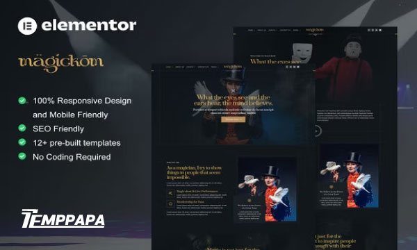 Magickom Elementor Template Kit