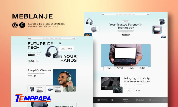 Meblanje Elementor Template Kit