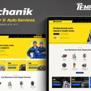 Mechanik Elementor Template Kit