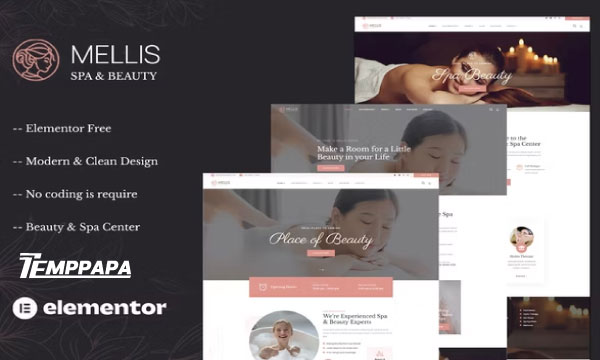 Mellis Elementor Template Kit