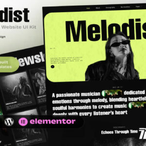 Melodist Elementor Template Kit