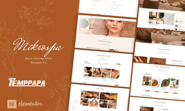 Mikrospa Elementor Template Kit