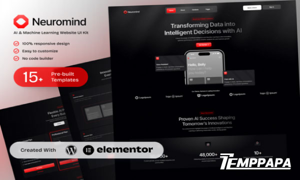 NeuroMind Elementor Template Kit