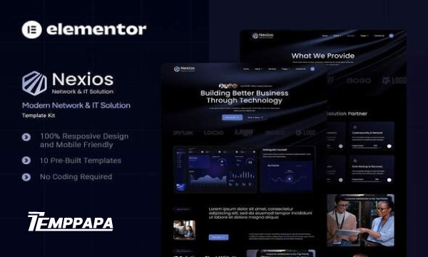 Nexios Elementor Template Kit