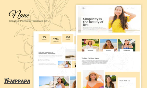 None Elementor Template Kit