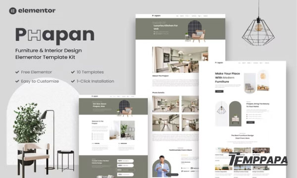 Phapan Elementor Template Kit