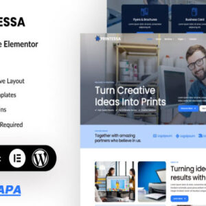 Printesa Elementor Template Kit