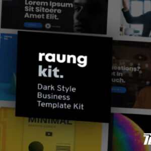 Raung Kit Elementor Template Kit