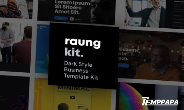 Raung Kit Elementor Template Kit
