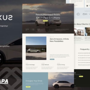 Rexus Elementor Template Kit