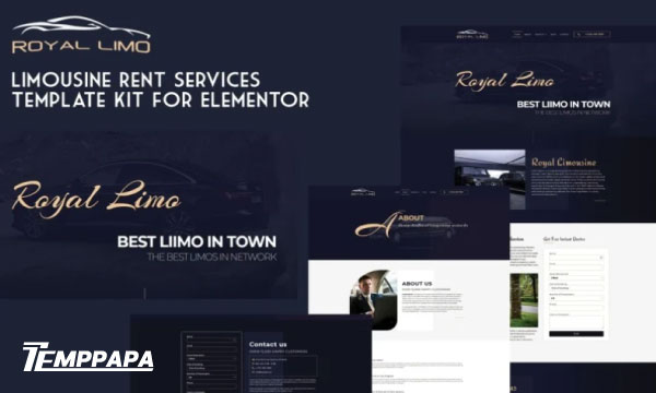 Royal Limo Elementor Template Kit