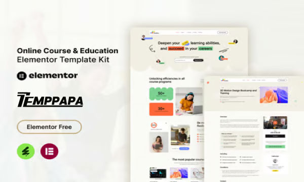 Studiez Elementor Template Kit