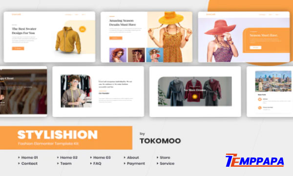 Stylishion Elementor Template Kit