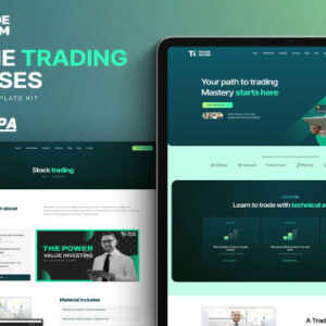 Trade Room Elementor Template Kit