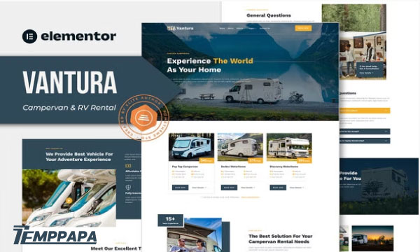 Vantura Elementor Template Kit