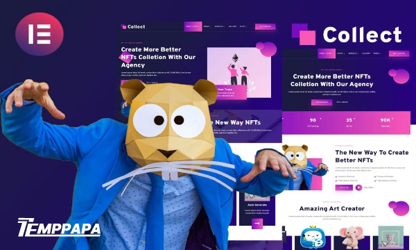 Collect Elementor Template Kit