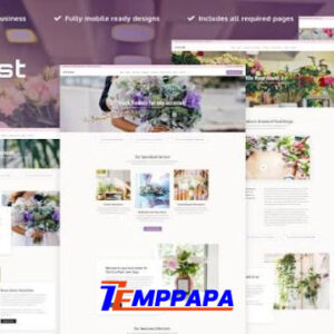 EFlorist Elementor Template Kit