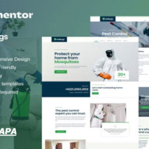 Antibugs Elementor Template Kit