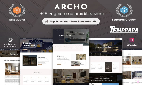Archo Elementor Template Kit