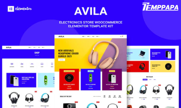Avila Elementor Template Kit