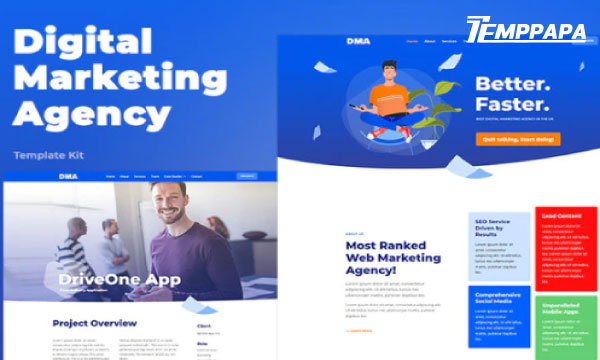 DMA Elementor Template Kit