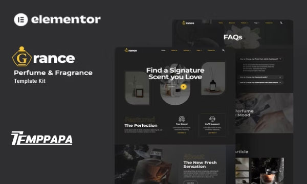 Grance Elementor Template Kit