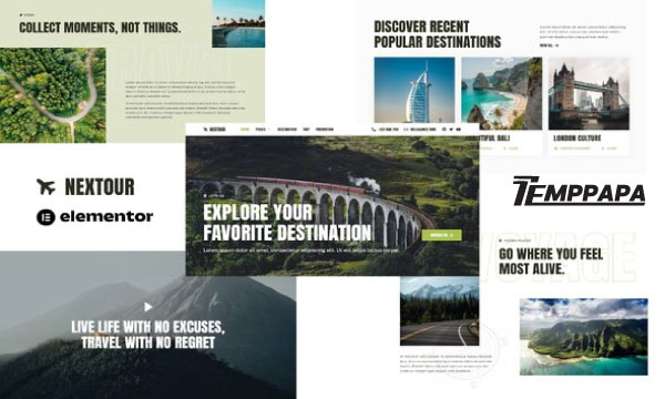 Nextour Elementor Template Kit