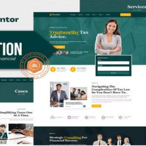 Taxation Elementor Template Kit