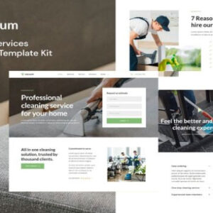 Vacuum Elementor Template Kit