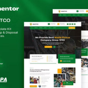 Wastco Elementor Template Kit
